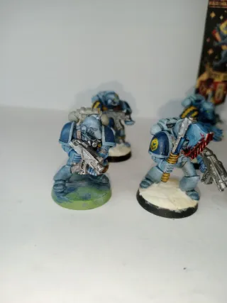 X9 marines metal Rogue trader lobos espaciales 