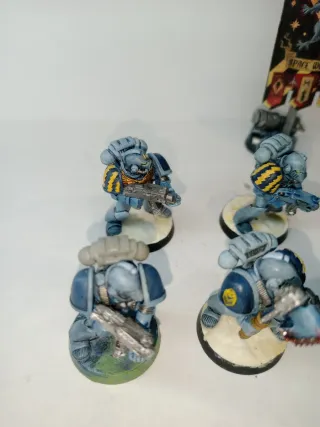 X9 marines metal Rogue trader lobos espaciales 