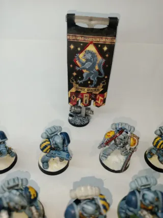 X9 marines metal Rogue trader lobos espaciales 