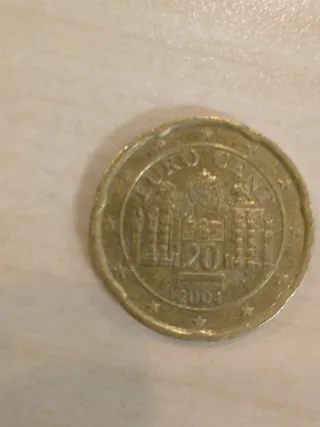 Moneda 20 céntimos Austria 2004