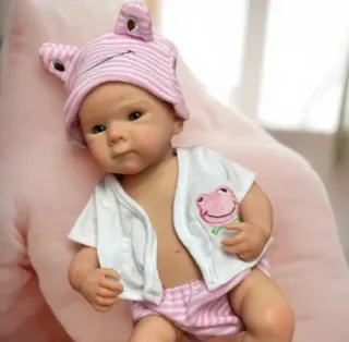 Bebé Reborn Silicona Niña