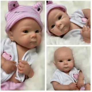 Bebé Reborn Silicona Niña
