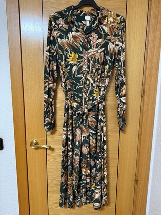 Vestido H&M flores T40