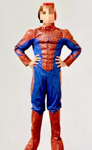 Disfraz Spiderman Talla de 8-10 años musculoso