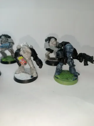 X7 marines espaciales Rogue trader lobos espaciale