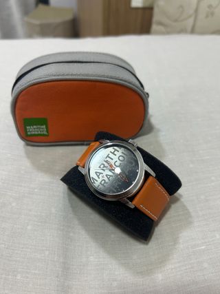 Reloj Marithé François Girbaud Naranja/Plata