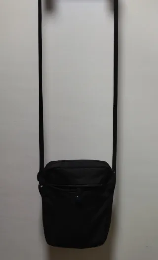 Bandolera hombre negra y multicolor