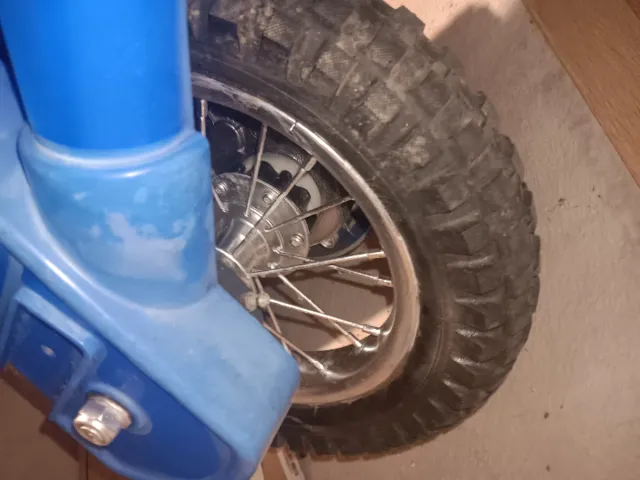 Moto cross de bateria