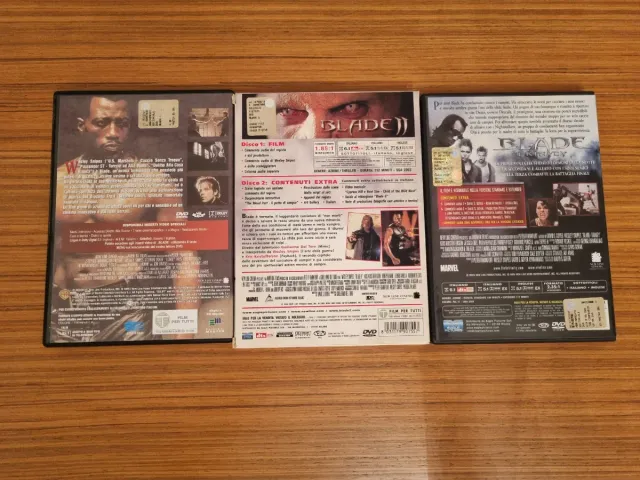 Trilogia Blade DVD