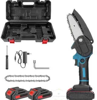 Motosega Giardinaggio 2 Batterie da 48V Potatura