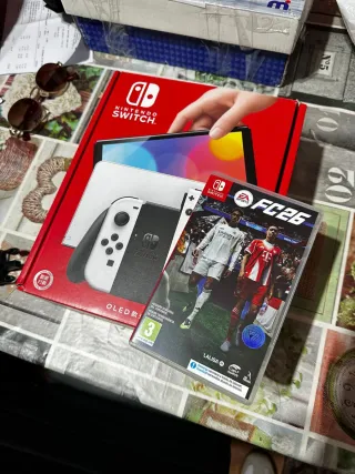 Nintendo Switch OLED Blanca + FC26 OFERTA LIMITADA