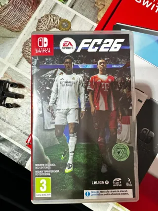 Nintendo Switch OLED Blanca + FC26 OFERTA LIMITADA