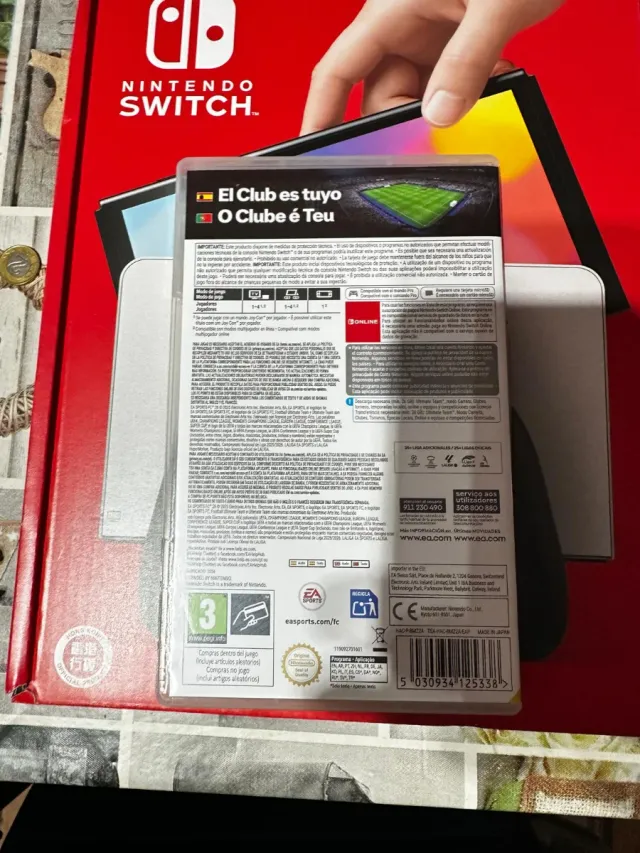 Nintendo Switch OLED Blanca + FC26 OFERTA LIMITADA