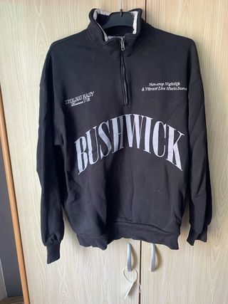 Sudadera negra BUSHWICK hombre