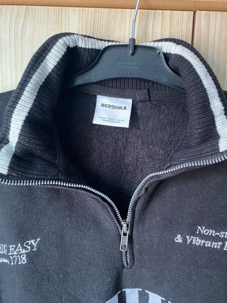 Sudadera negra BUSHWICK hombre