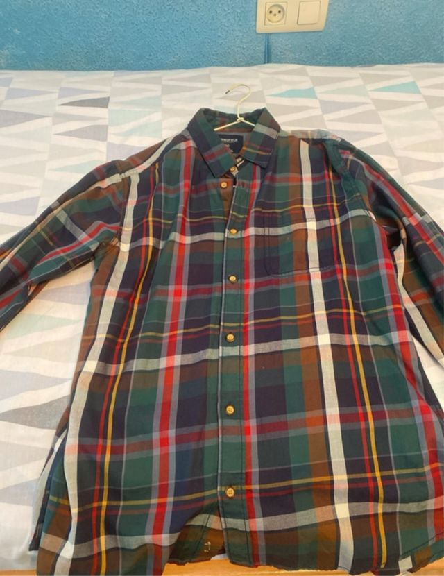 Camisa Springfield cuadros verde multicolor