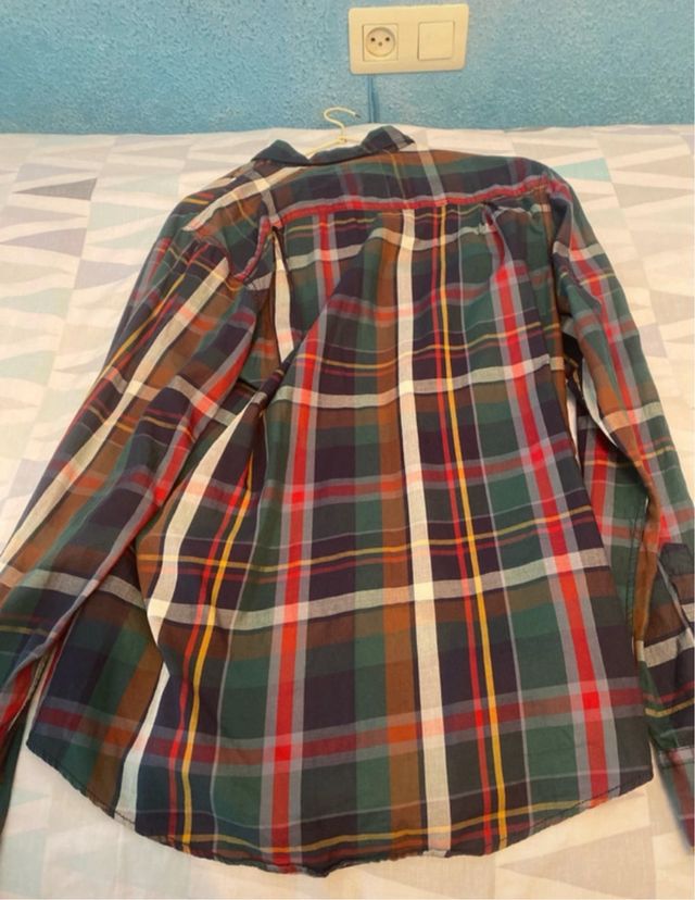 Camisa Springfield cuadros verde multicolor