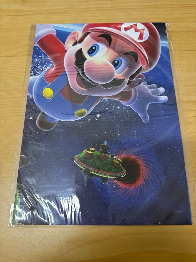Super Mario Galaxy 1 & 2 Switch PRECINTADO +Poster