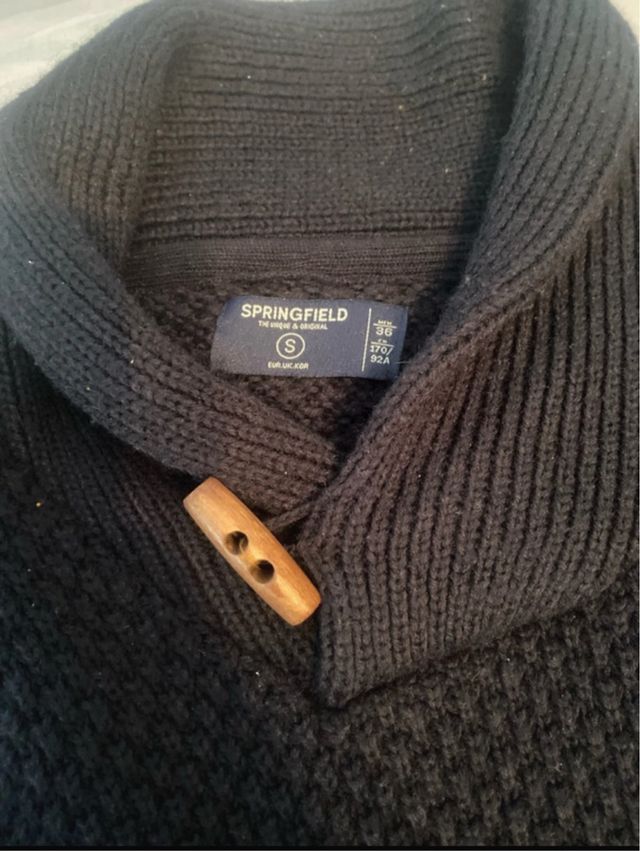 Jersey Springfield Negro Cuello Pico