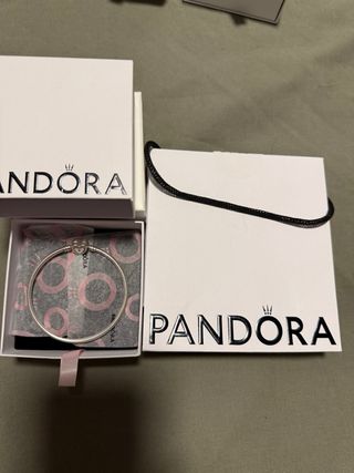 Pulsera Pandora Plata Corazón