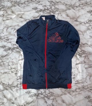 Adidas Tuta Bambino Blu e Rossa 15 anni 