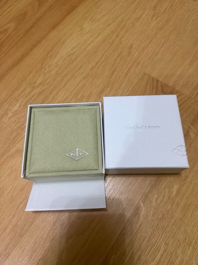 Conjunto Van Cleef 3 Piezas Plata