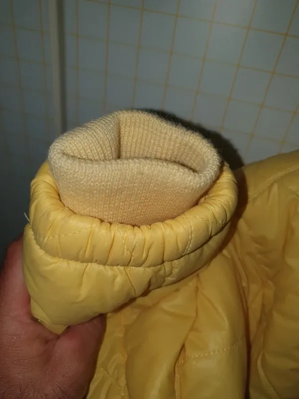 Piumino giallo Bail Industry