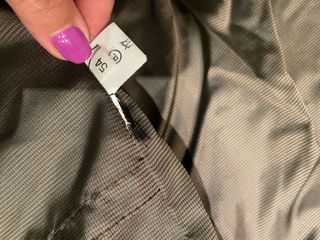 Abrigo parka caballero marron 