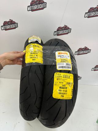 Juego Neumáticos Pirelli Diablo Rosso II y III