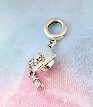 CHARM BIRRETE GRADUACIÓN PLATA NUEVO PARA PANDORA