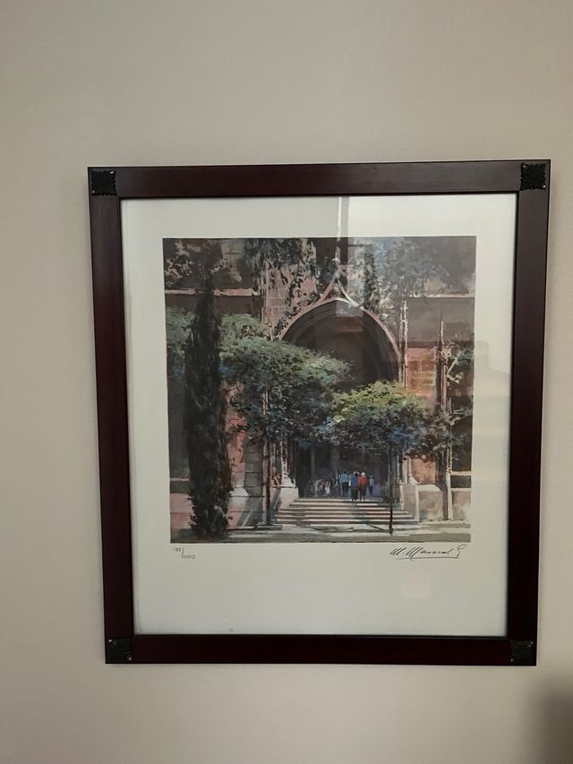 Litografía firmada y numerada