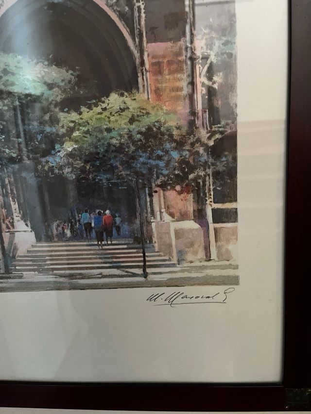 Litografía firmada y numerada