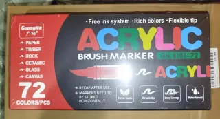 Rotuladores Acrílicos 72 Colores