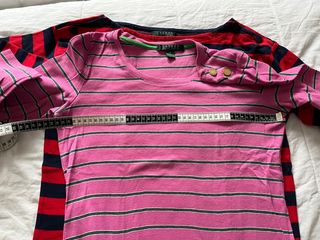 2 Camisetas Lauren Ralph Lauren Rayas