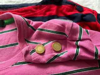 2 Camisetas Lauren Ralph Lauren Rayas