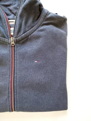 Sudadera con capucha Tommy Hilfiger gris