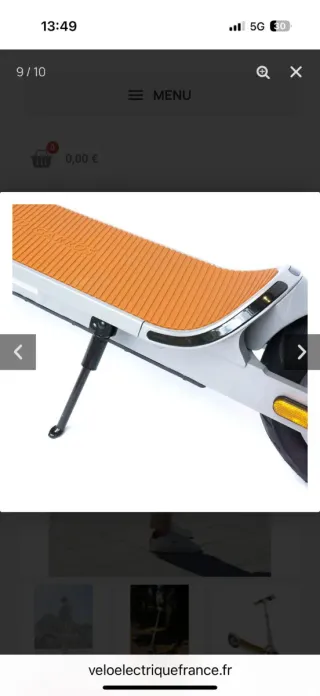 Patinete Eléctrico Yeep-me 100s Roland Garros