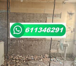 Retirada techos y demoliciones