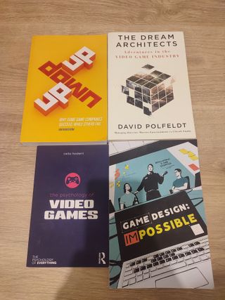 Lote Libros desarrollo videojuegos (Inglés)