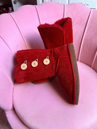 Botas UGG Rojas Talla 40