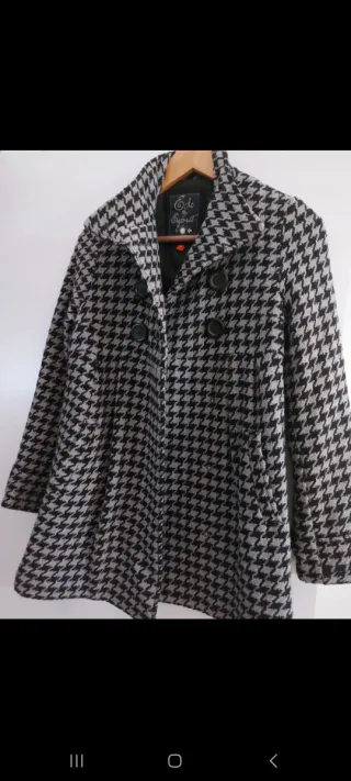 Edo by Esprit Chaquetón Patagallo Negro/Gris