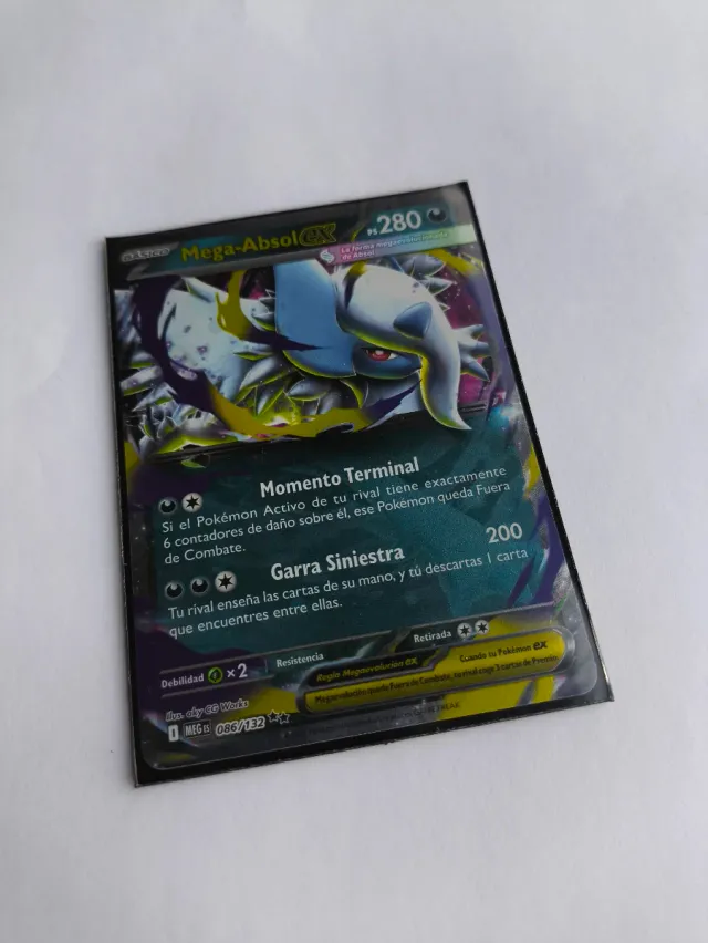 Carta Pokémon Mega Absol EX 280 PS