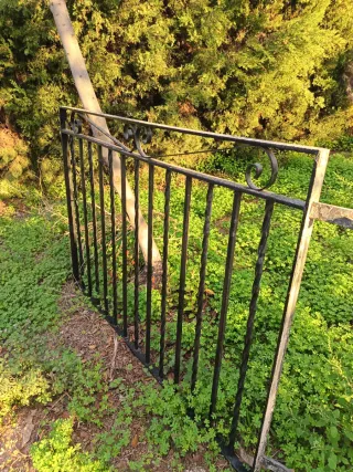 Rejas de hierro macizo (lote)
