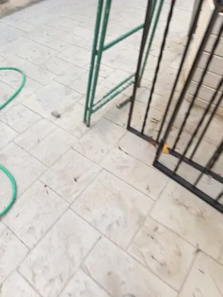 Rejas de hierro macizo (lote)