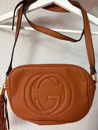Bolso Marrón con Flecos