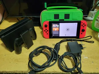 Nintendo Switch Negra y Roja