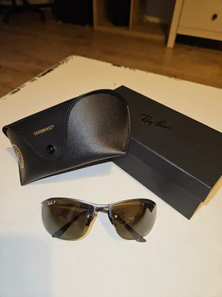 Gafas Ray-Ban 3542 Chromance 63mm Nuevas