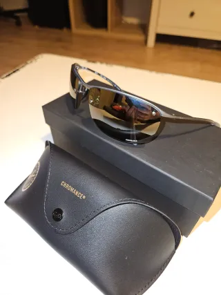 Gafas Ray-Ban 3542 Chromance 63mm Nuevas