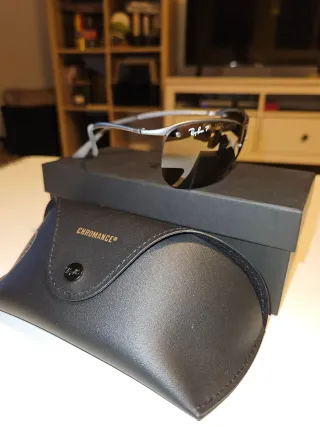 Gafas Ray-Ban 3542 Chromance 63mm Nuevas