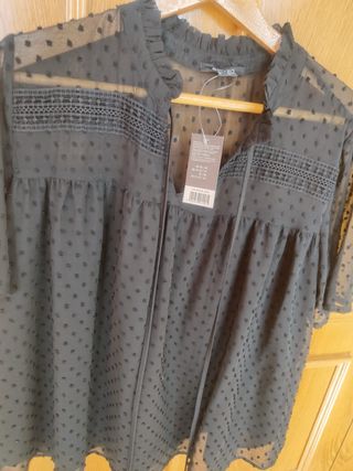 Blusa Esmara Negra Talla M